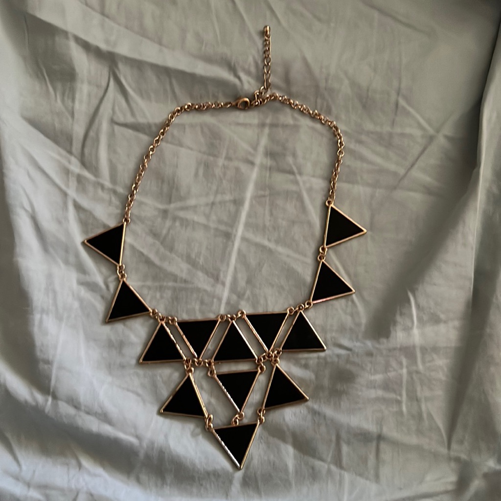 Triangular Statement Necklace